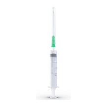 Genject 3 Parça 21G 0.80 x 38 MM Yeşil Uçlu Enjektör 250'li 2 ML