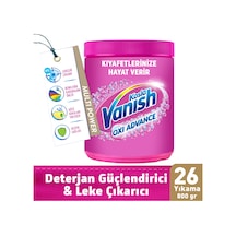 Vanish Multipower Leke Çıkartıcı & Deterjan Toz Renkliler İçin 800 G