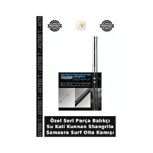 Özel Seri Parça Balıkçı Su Kali Kunnan Shangrila Samsara Surf Olta Kamışı 420cm