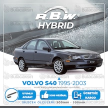 Rbw Hybrid Volvo S40 1995-2003 Ön Silecek Takımı - Hibrit