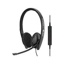 Sennheiser SC-160 USB CTRL Çift Taraflı USB Kablolu Kulak Üstü UC Kulaklığı