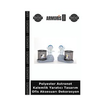 Polyester Astronot Kalemlik Yaratıcı Tasarım Ofis Aksesuarı Dekorasyon