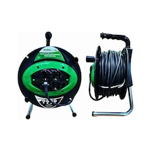 Euromaag Makaralı Seyyar Kablo 50 Metre 3x2.5 Kutulu 50 M