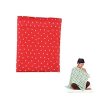 Buffer Kullanışlı Kemerli Yıldız Desenli Bebek Emzirme Önlüğü Örtüsü