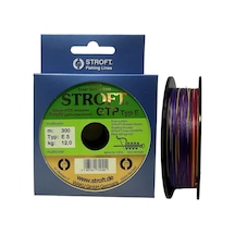 Stroft Gtp Typ E 300mt E5 0.20mm İp Misina Multi Color