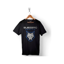 Mortal Kombat Sub Zero Game Wolf Logo Baskılı Tişört Unisex T-shirt 001