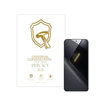 Microcase Xiaomi Poco X8 Pro Max 5g İle Uyumlu Privacy Gizlilik Filtreli Hayalet Nano Ekran Koruyucu-ekm110