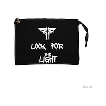 Zepplin Giyim The Last Of Us Look For The Light Siyah Clutch Astarlı Cüzdan Siyah