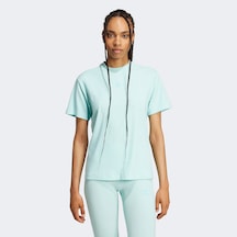 adidas Essentials Wide Rib Kadın Mavi T Shirt Jc8060 Mavi