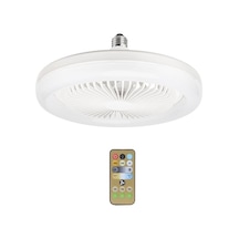 Küçük Fan Işığı Görünmez Yatak Odası Fan Avize 50w