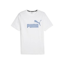 Puma Essentials Erkek Beyaz Günlük Stil T-shirt 58666735 001