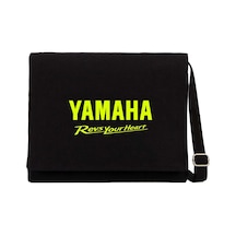 Yamaha Revs Your Heart Siyah Kanvas Postacı Çantası