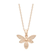 Bee Kolye 718919 Rose Gümüş