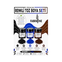 3'lü Set Premium Parafin Soya Wax Toz Mum Boyası Hobi Seti - 10 Cc Siyah, Mavi, Kahverengi Bkfab3smkh10g Karışık