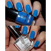 Gel Look Top Coat - Jel Görünümlü Parlatıcı Ve Koruyucu Oje