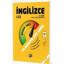 8. Sınıf LGS Speed Test Speed Up Publishing