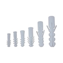Mey İthalat Plastik Dubel Beyaz 8 Mm 100 Adet