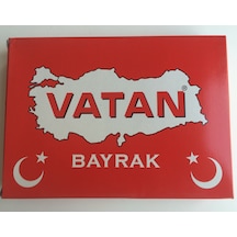 Türk Bayrağı Yükselen Bayrak Vatan Bayrak Ebat Ebat 60X90