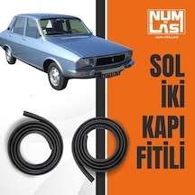 Renault Reno-12 Sedan Sol Ön Ve Arka Kapı Fitili-a Kalite-numlas-nm7360