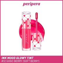 Kalıcı, Pigmentli, Parlak Bitişli Tint Ink Mood Glowy Tint 32 Gogo Berry Soft Berry