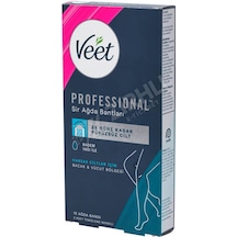 4 Adet Veet Professıonal Ağda Bandı Hassas 12'li