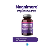 Magnimore Magnezyum Sitrat 60 Bitkisel Kapsül Vitamin B6 P5P