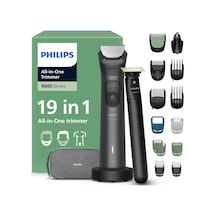 Philips Multigroom Series 9000 Hepsi Bir Arada 19 Parçalı Sakal Düzeltici Ve Saç Kesme Makinesi + Oneblade Düzeltici - Yüz, Baş Ve Vücut İçin Eksiksiz Bakım Seti, 27 Uzunluk Ayarı 0,2-20 Mm , Mg9556/15