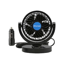 Mitchell Hx-t305 12v 4 İnç Hızkı Turbo Gibi Araç Fanı Araç Vantilatör Serinliğin Yeni Adı