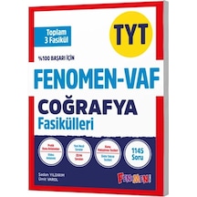 Fenomen Okul Yayınları Tyt Vaf Coğrafya Fasikülleri Seti