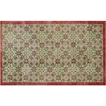 Klasik Modern Vintage Eskitme El Dokuma Halı 171 X 278 Cm 8860