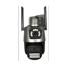 Apronx Apx-wp242 6mp 2.8mm Çift Kamera 19 Led Wifi Ptz