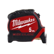 Milwaukee 5 M Çift Taraflı Manyetik Uçlu Wide Blade Şerit Metre 4932471815