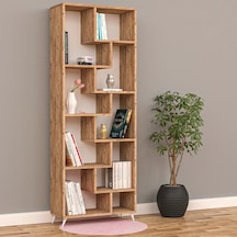 Cevher Labirent Kitaplık Mdf Sis Gri Cevher Labirent Kitaplık Mdf Sis Gri
