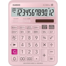Casio Dj-120dpluspkwadp Hesap Makinesi Desktop Gri - Siyah