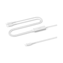 Belkin Cac004hq1.5mwh Boostcharge Pro 140w Usb-c To Dual Usb-c Örgülü Kablo 1.5m - Beyaz