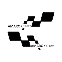 Amarok Sport Etiket Yapıştırma 30cmx11cm Mmd151