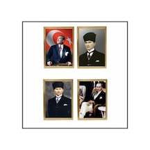 Ant Atatürk Portresi 35x50 Özel Çerçeve - 1 Adet