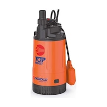 Top Multi 2 Flatörlü Plastik Gövdeli Drenaj Dalgıç Ve Keson Kuyu Pompası 42 Mss 4.8 M³/h