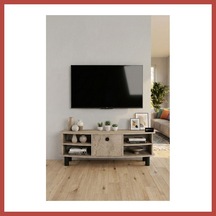 Bezos Vienna Tv Sehpası Suntalam Ekru 136x44 Cm Erdotıca