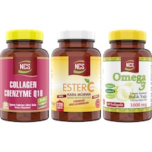 Ncs Collagen 30 Tablet + Ncs Ester C Vitamini 120 Tablet + Ncs Balık Yağı 60 Tablet Ncs Collagen 30 Tablet + Ncs Ester C Vitamini 120 Tablet + Ncs Balık Yağı 60 Tablet