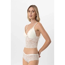 Pierre Cardin 4904 Balensiz Pedli Sütyen Takım Siyah