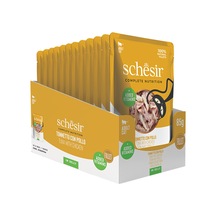 Schesir Jelly Ton Balıklı Ve Tavuklu Pouch Yetişkin Kedi Konservesi 85 Gr 12'li Paket