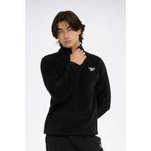 Reebok Pıer Polar Hz Siyah Erkek Polar Sweatshirt 000000000102035077