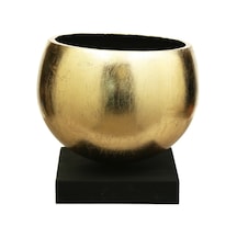 Vitale Fiber Glass Vazo Gold 38x28x35 Cm Ak.wlt0390