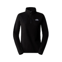The North Face W 100 Glacıer Kadın Yarım Fermuar Polar Nf0a855m4h01 Siyah