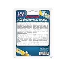 Tape Çift Tarafli Köpük Aksesuar Montaj Bandi 15 Kg, 19 Mm X 2 Metre Boyut