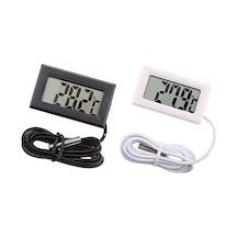 Sıcaklık Isı Termometresi Mini Dijital Ntc Buzdolabı Depo Oda