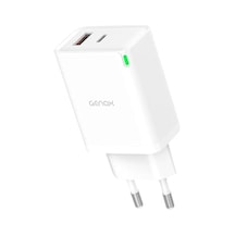 45w Super Fast Ultra Hızlı Pd + Usb Şarj Adaptörü