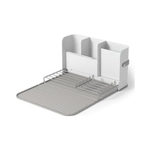 Sling Bulaşıklık, Katlanabilir Bulaşık Kurutucu, Caddy, Beyaz/gri