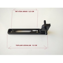 Siemens Uyumlu  Inox Buzdolabı Orta Menteşe , Kapı - 451801602